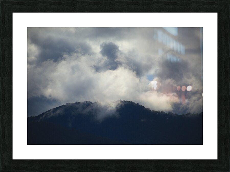 Mountain In Her Clouds Picture Frame print
