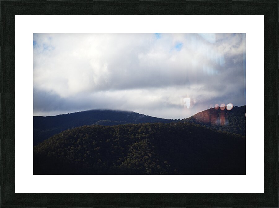 Soft Light Low Clouds Picture Frame print