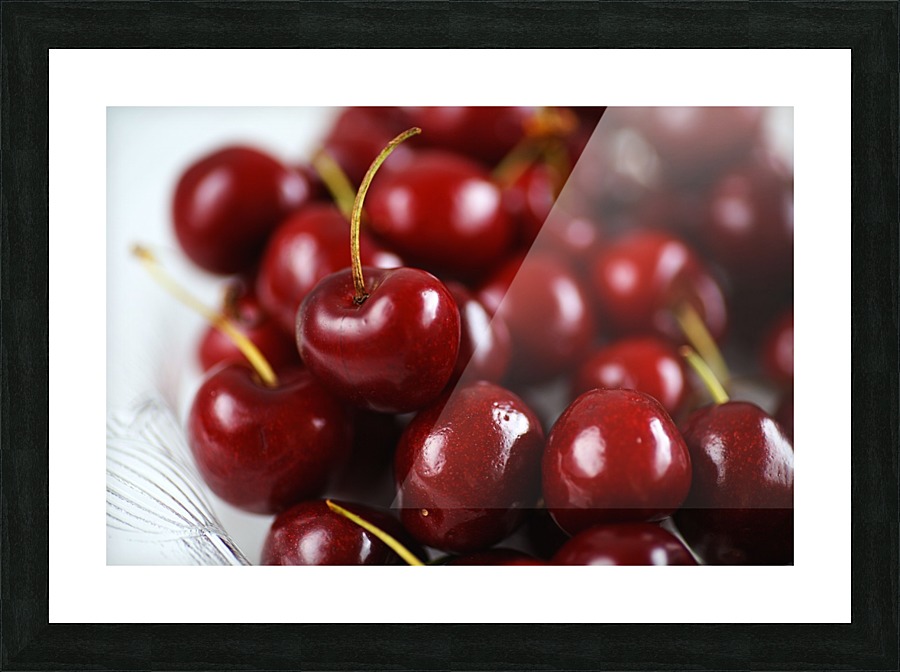 Summer Cherries Picture Frame print