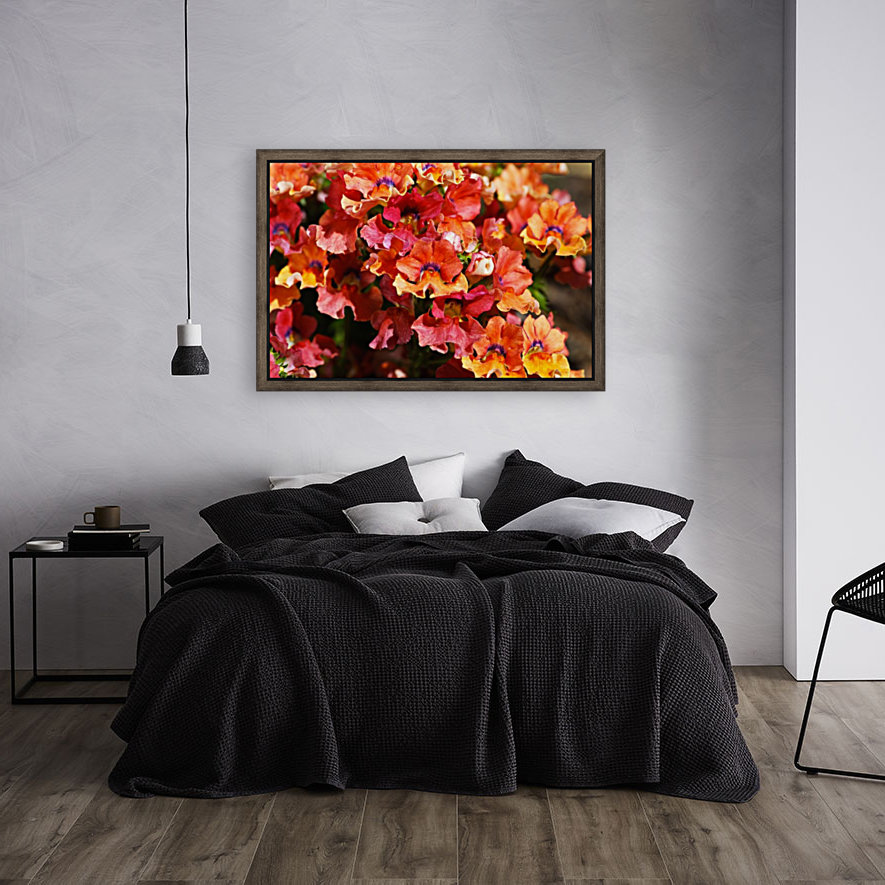 Orange Flower Display Reproduction