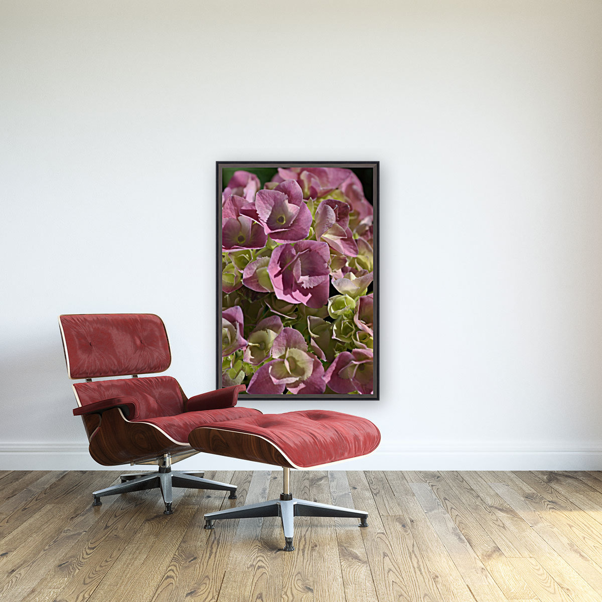 Hydrangea In Pink Reproduction