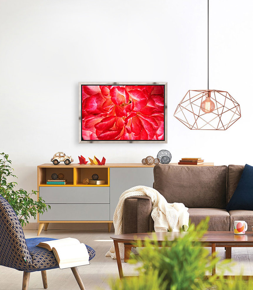 Red Rose Petals Reproduction
