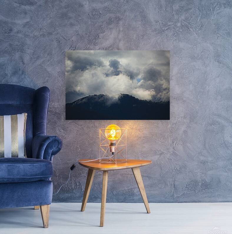 Mountain In Her Clouds Reproduction