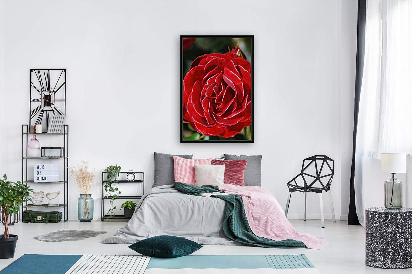 Romance Red Rose Reproduction