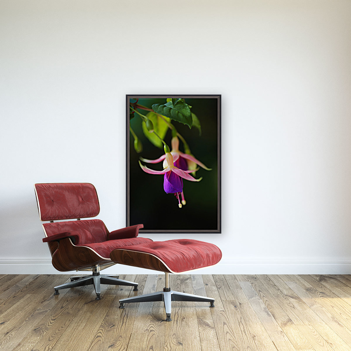 Fuchsia Flowers Reproduction