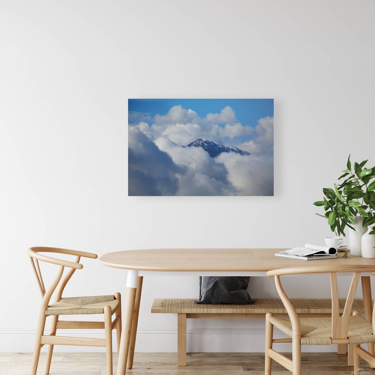 Cloud Pillows Over Mount Bogong Reproduction