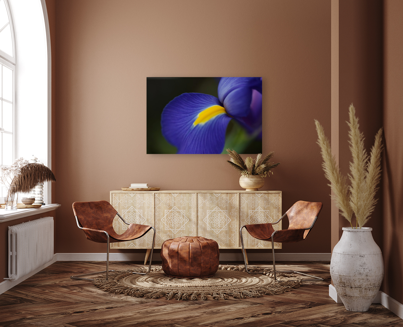 Blue Dreamy Iris Reproduction
