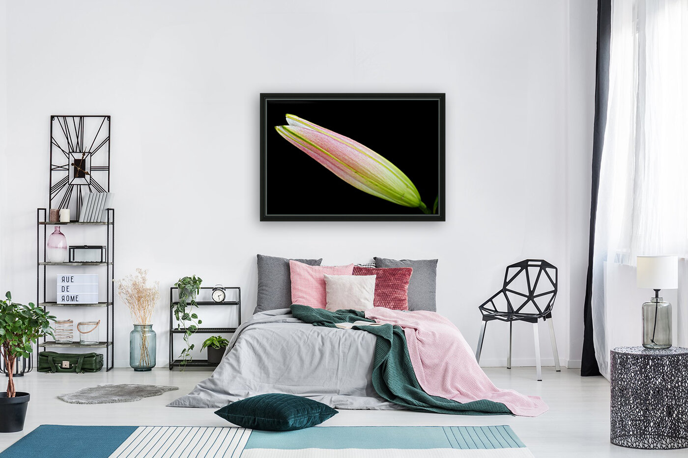 Lily Bud Long Reproduction