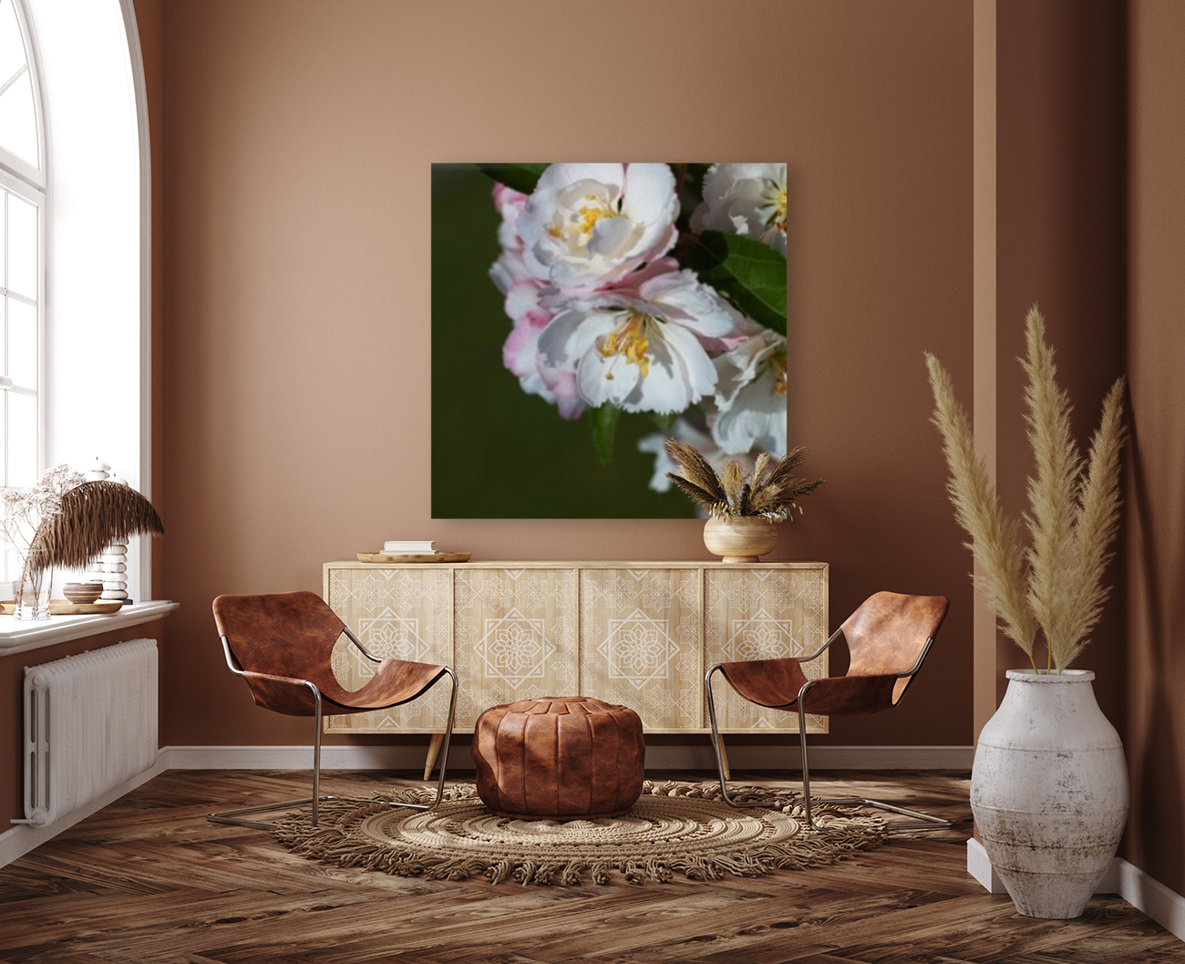 Crabapple Flowers Reproduction