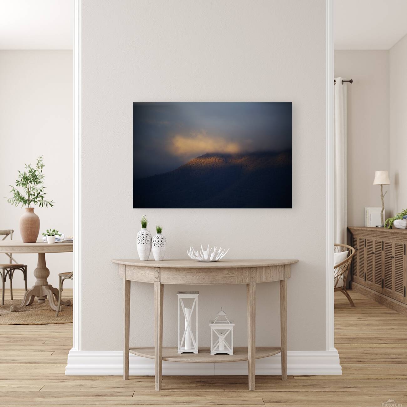 Soft Light At Sunset Reproduction