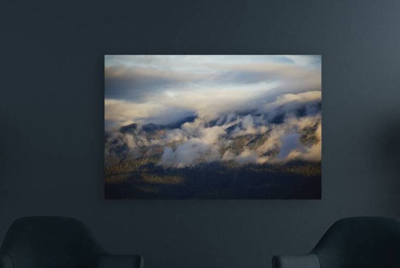 Low Clouds Gather Mt Bogong by Joy Watson