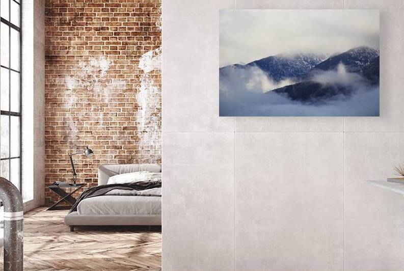 Fog And Snow Mt Bogong Australia by Joy Watson