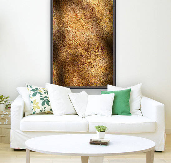 Eucalyptus Bark Golden Art by Joy Watson