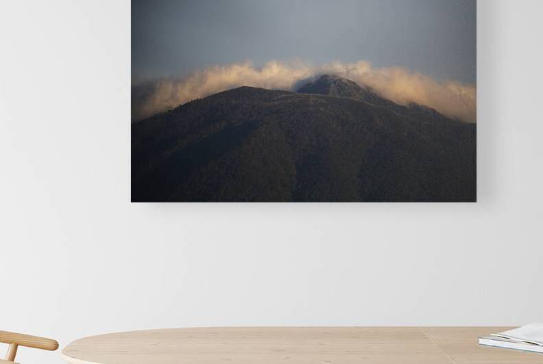 Soft Low Clouds Mt Bogong Australia by Joy Watson