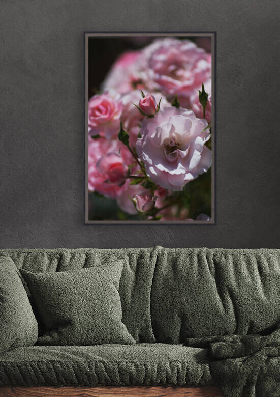 Rose Bud With The Bunch by Joy Watson