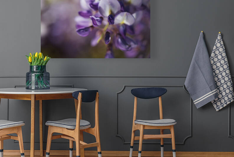 Wisteria Romance Purple by Joy Watson