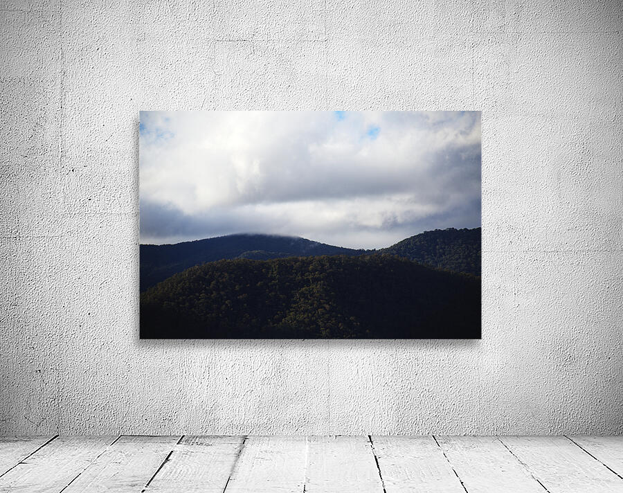 Soft Light Low Clouds Wall Preview