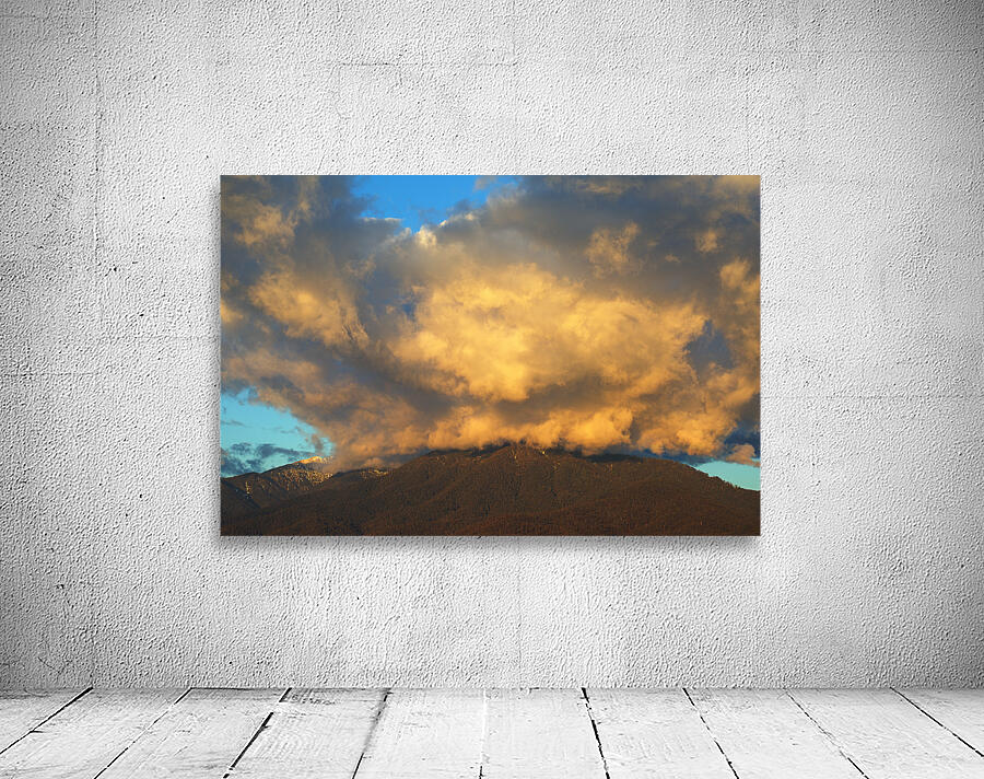 Sunset Cloud Explosion Wall Preview