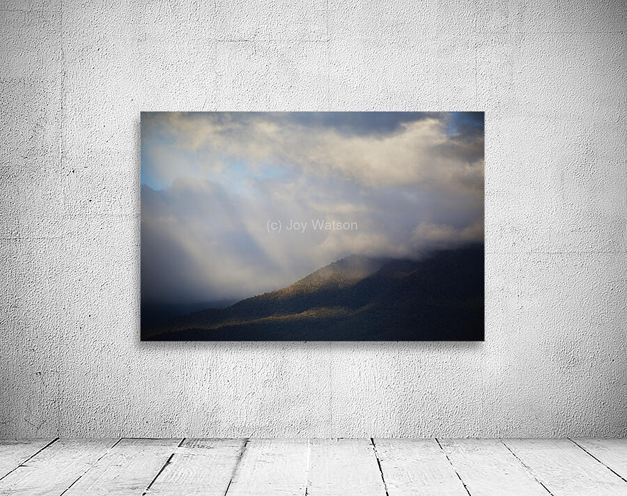 Sunlight Breaking Through Clouds Australia Wall Preview