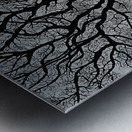 STORMY NIGHT   24 x 24 Gallery Canvas   Metallic Metal print