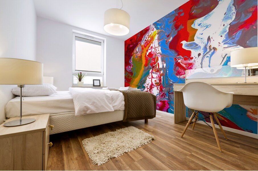 CHEERFULNESS   30 x 40 Gallery Canvas   July 2020 Mural print