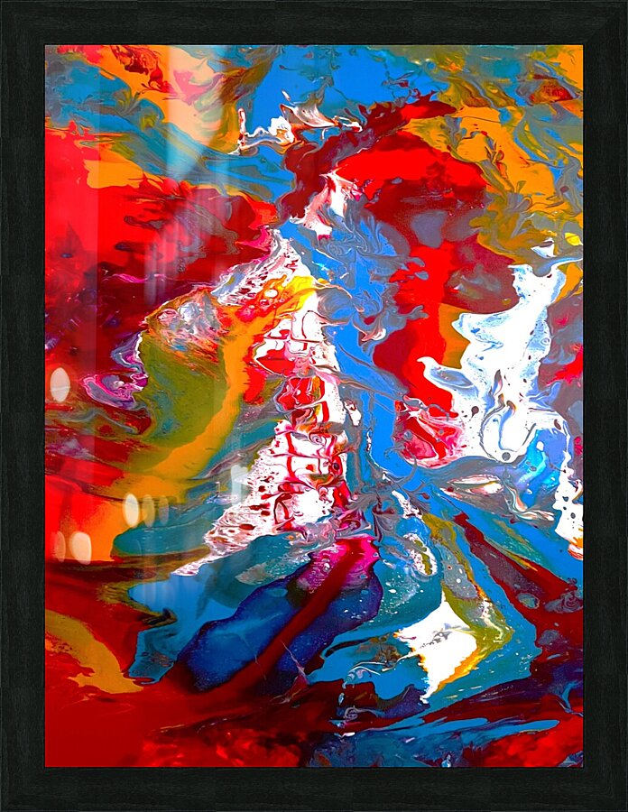 CHEERFULNESS   30 x 40 Gallery Canvas   July 2020 Picture Frame print