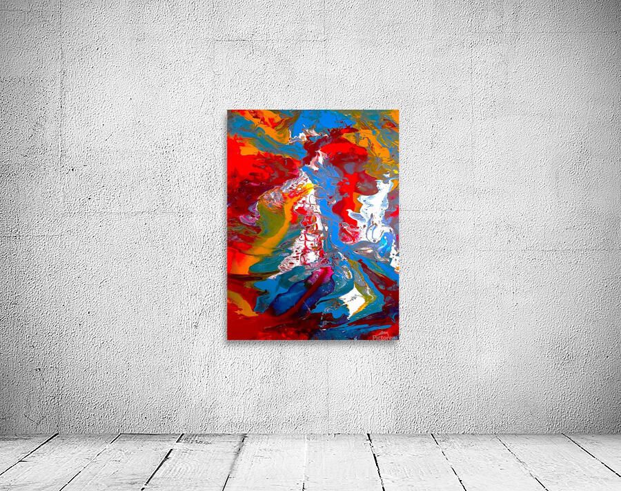 CHEERFULNESS   30 x 40 Gallery Canvas   July 2020 Wall Preview