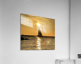 Sailing into the sun Acrylic Print