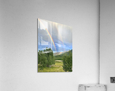 Double Rainbow Acrylic Print