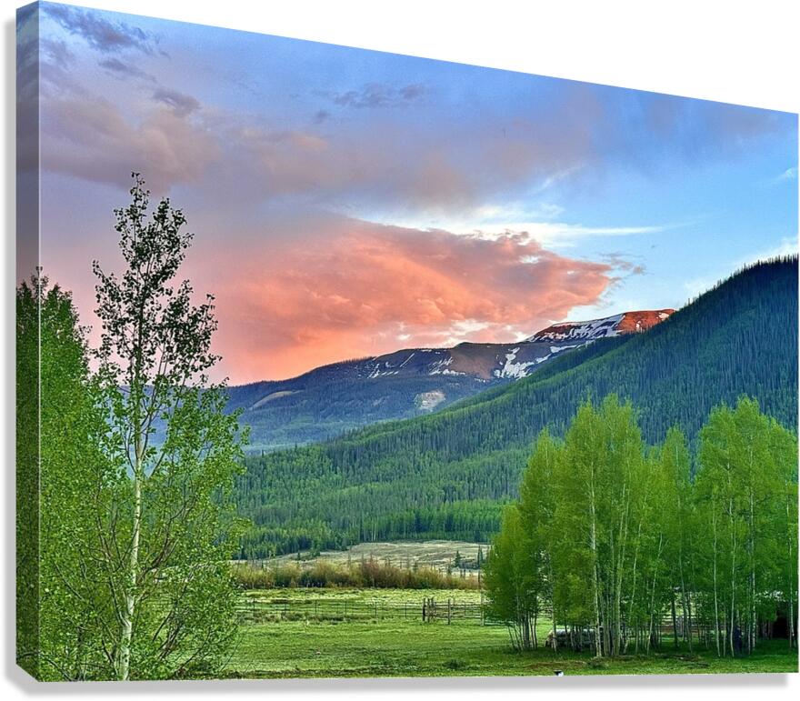 Cloud of Fire  Canvas Print