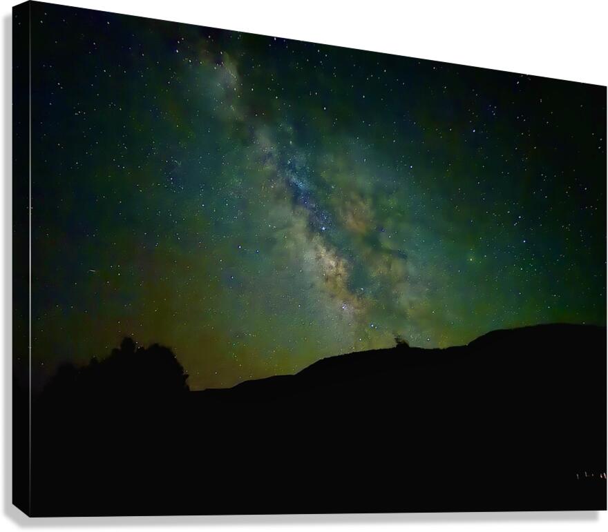 Milky Way Glory Canvas Print