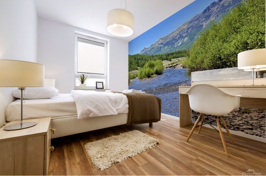 The last hole Mural print