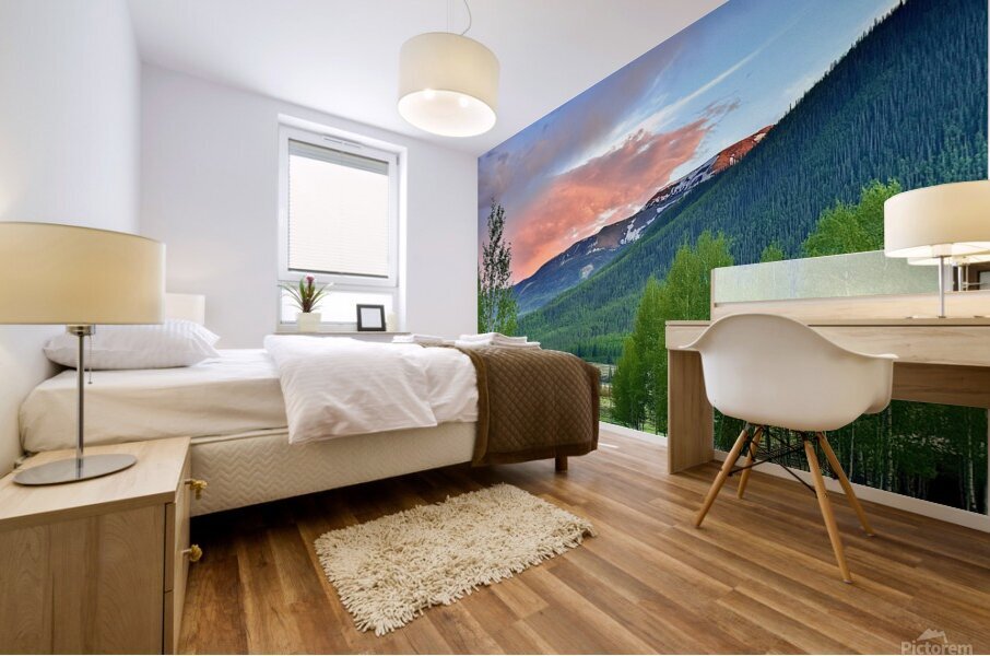Cloud of Fire  Mural print