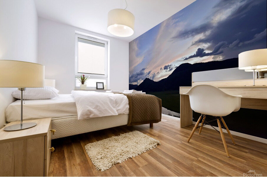 Night Falls Mural print