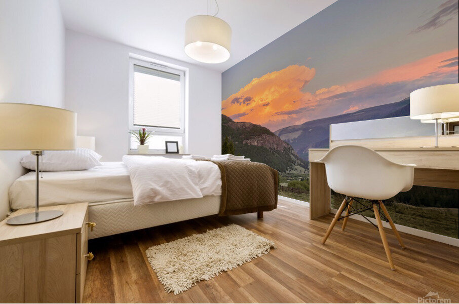 Rio Vista Sunset Mural print