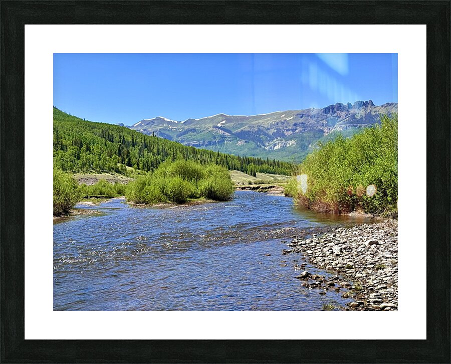 The last hole Picture Frame print