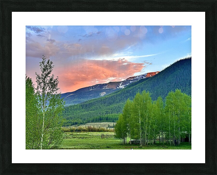Cloud of Fire  Picture Frame print