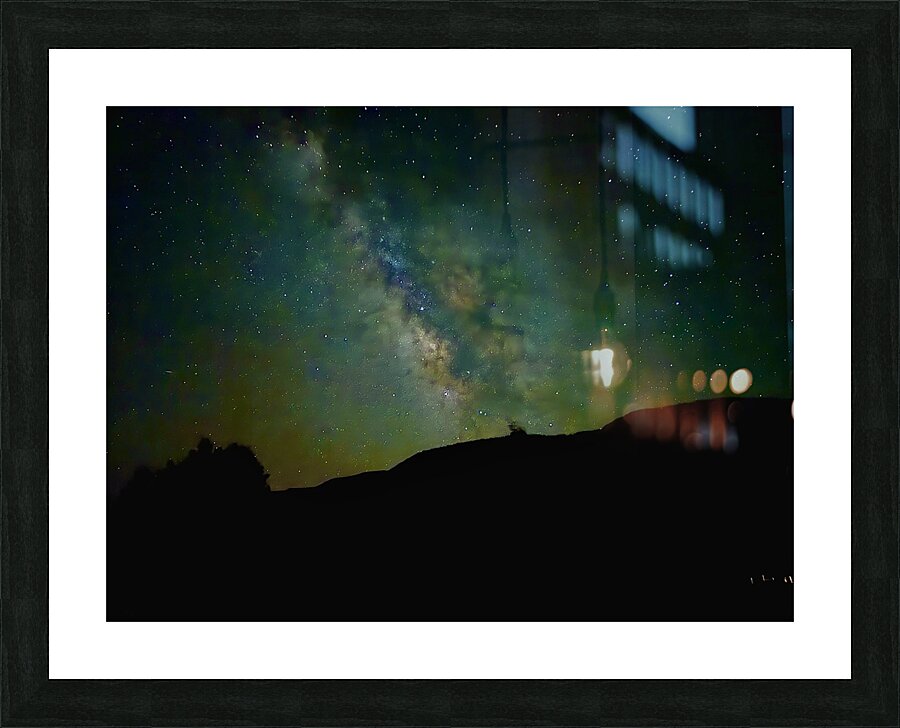 Milky Way Glory Picture Frame print