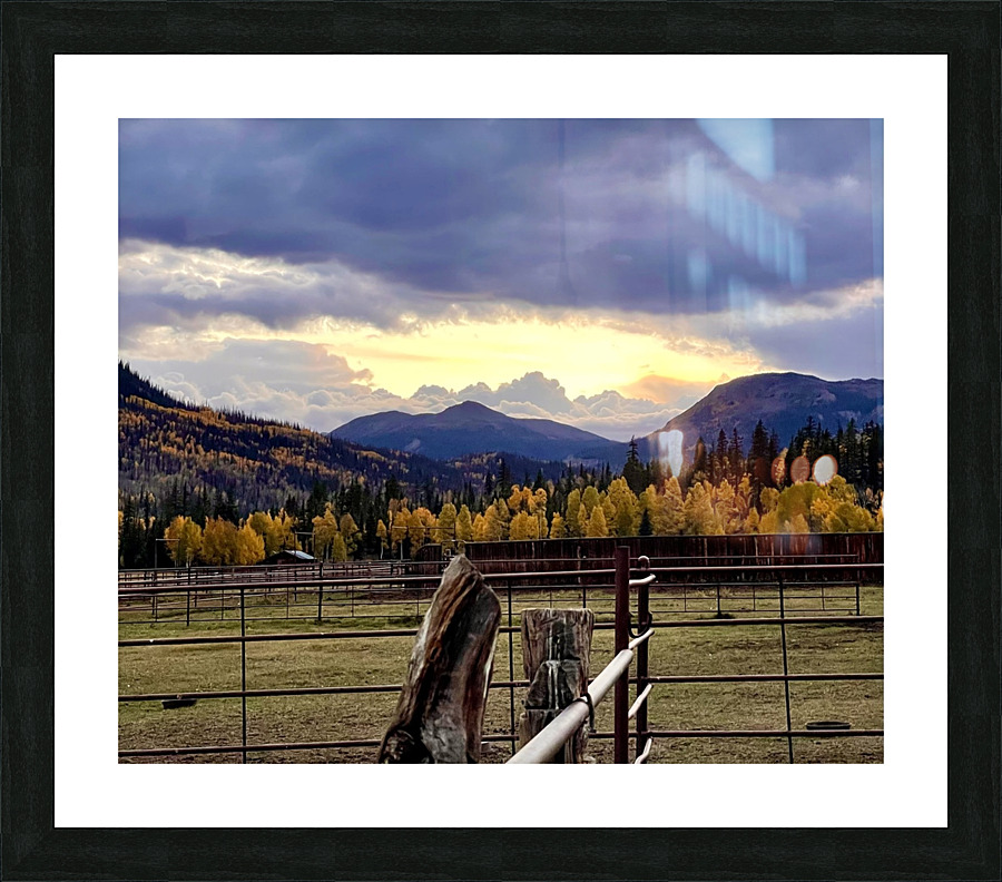Work Days End  Picture Frame print
