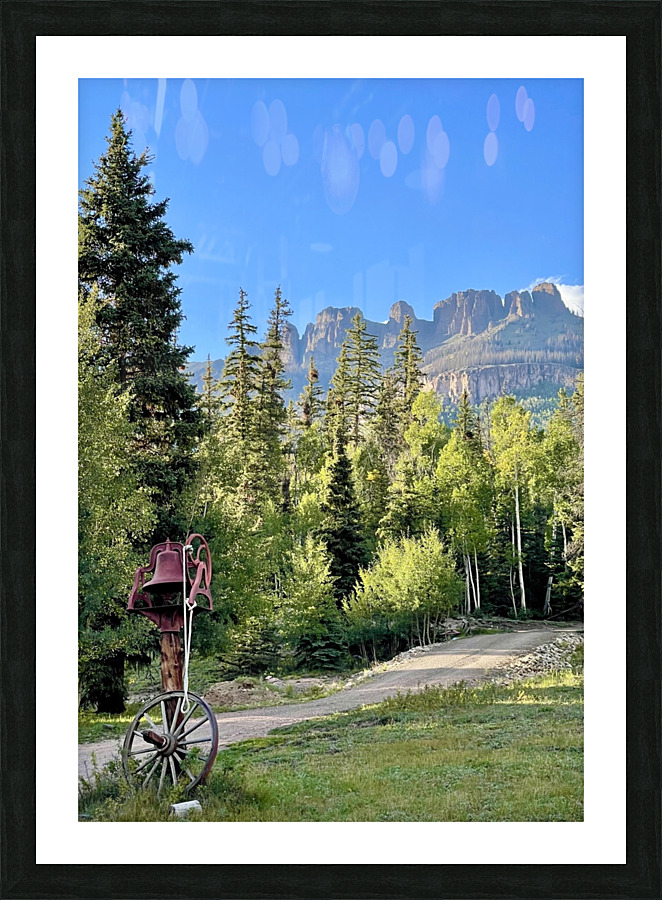 Dinner Bell Lost Trail  Picture Frame print