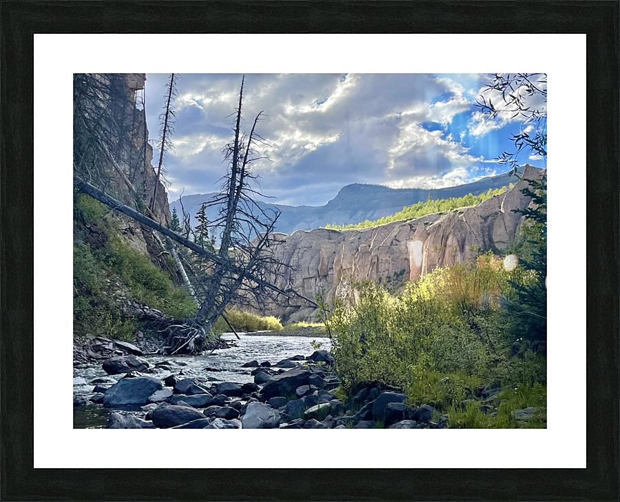 Upper Rio Grande Evening Picture Frame print