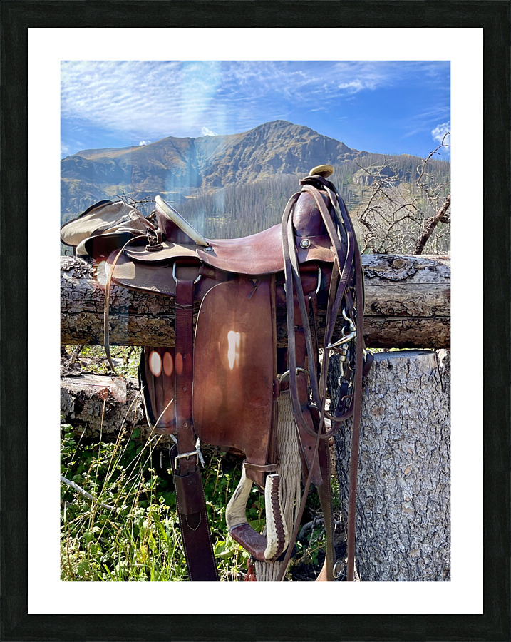 Saddle Mountain Picture Frame print