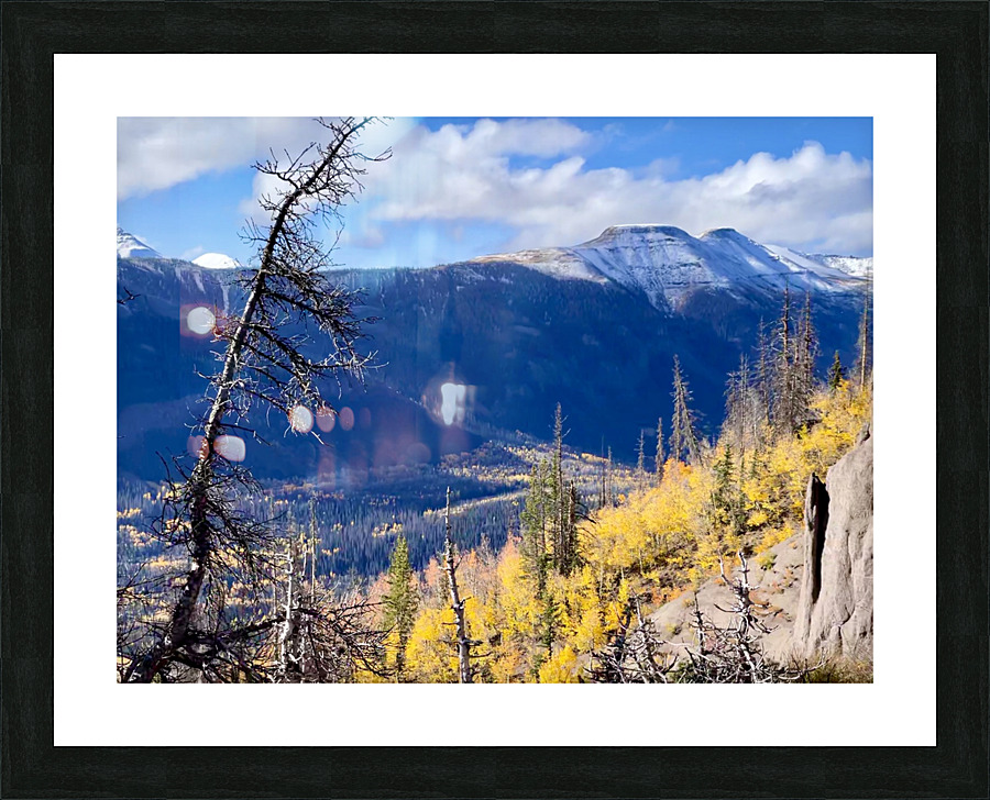 Mountain vista Picture Frame print