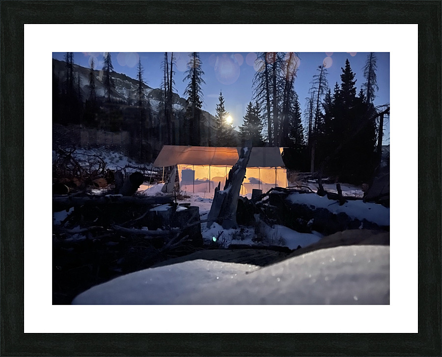  Camps calling  Picture Frame print