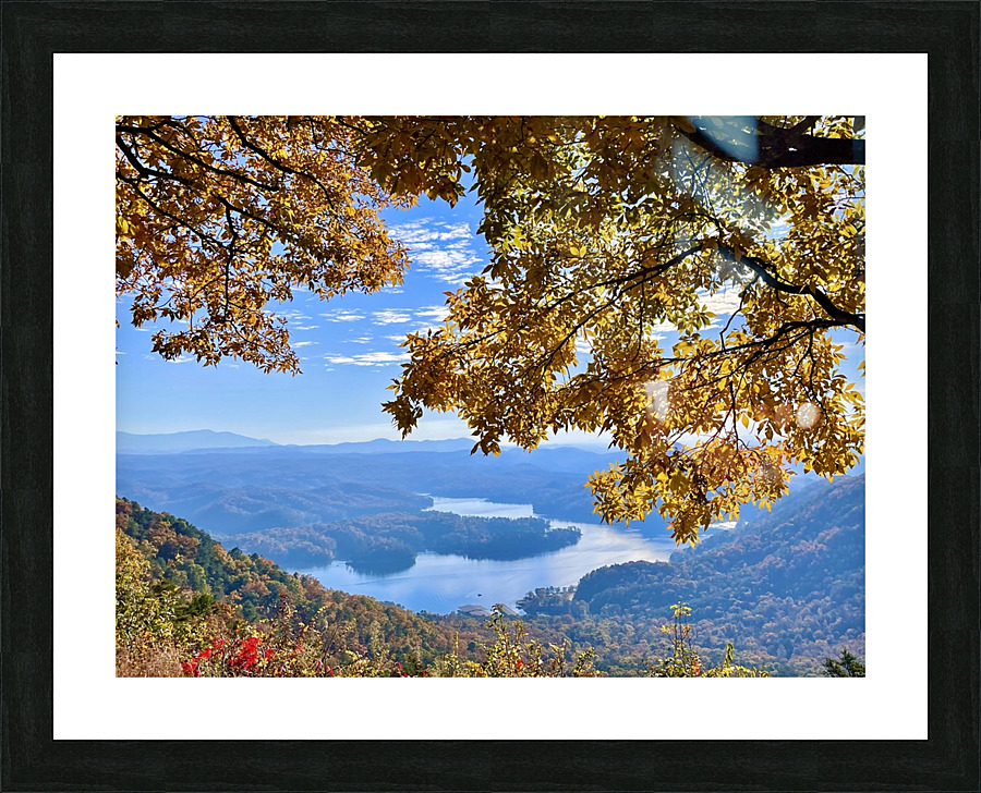 Looking Down on Heaven Picture Frame print