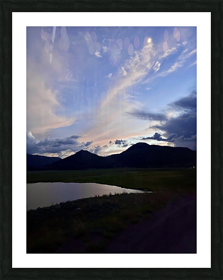 Night Falls Picture Frame print