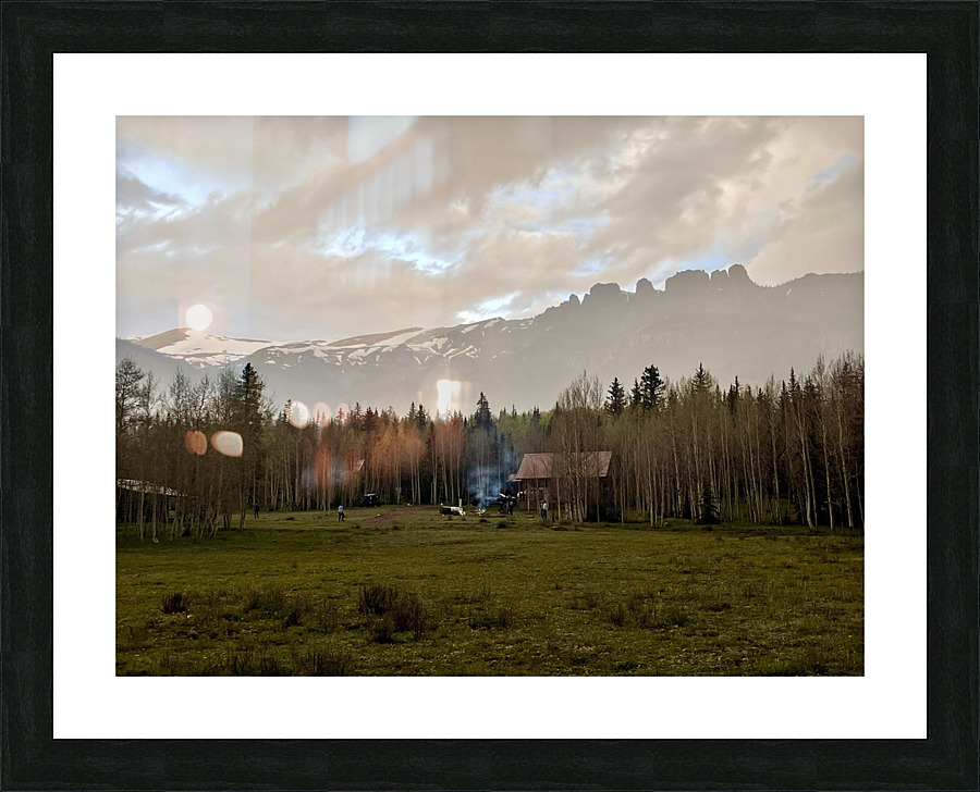 Rained out  Picture Frame print