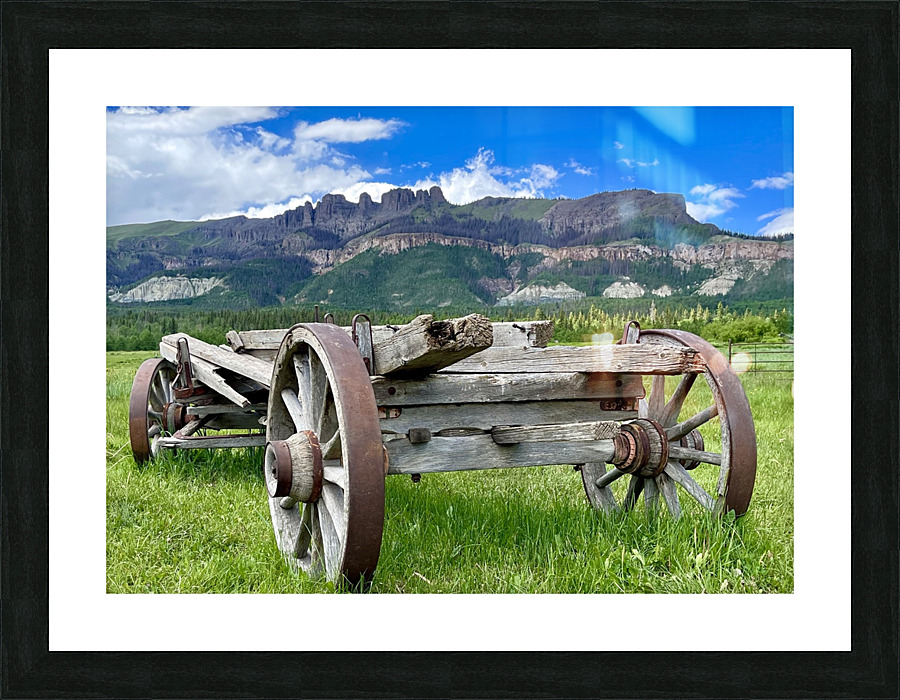 Wagons ho  Picture Frame print