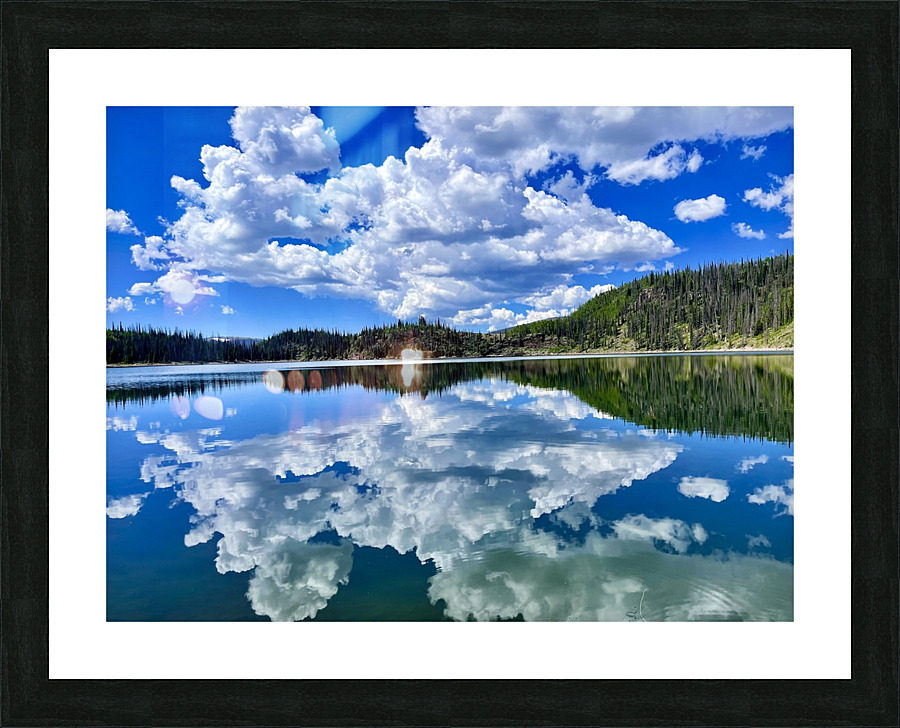 Big reflections  Picture Frame print