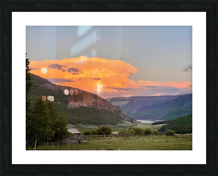 Rio Vista Sunset Picture Frame print
